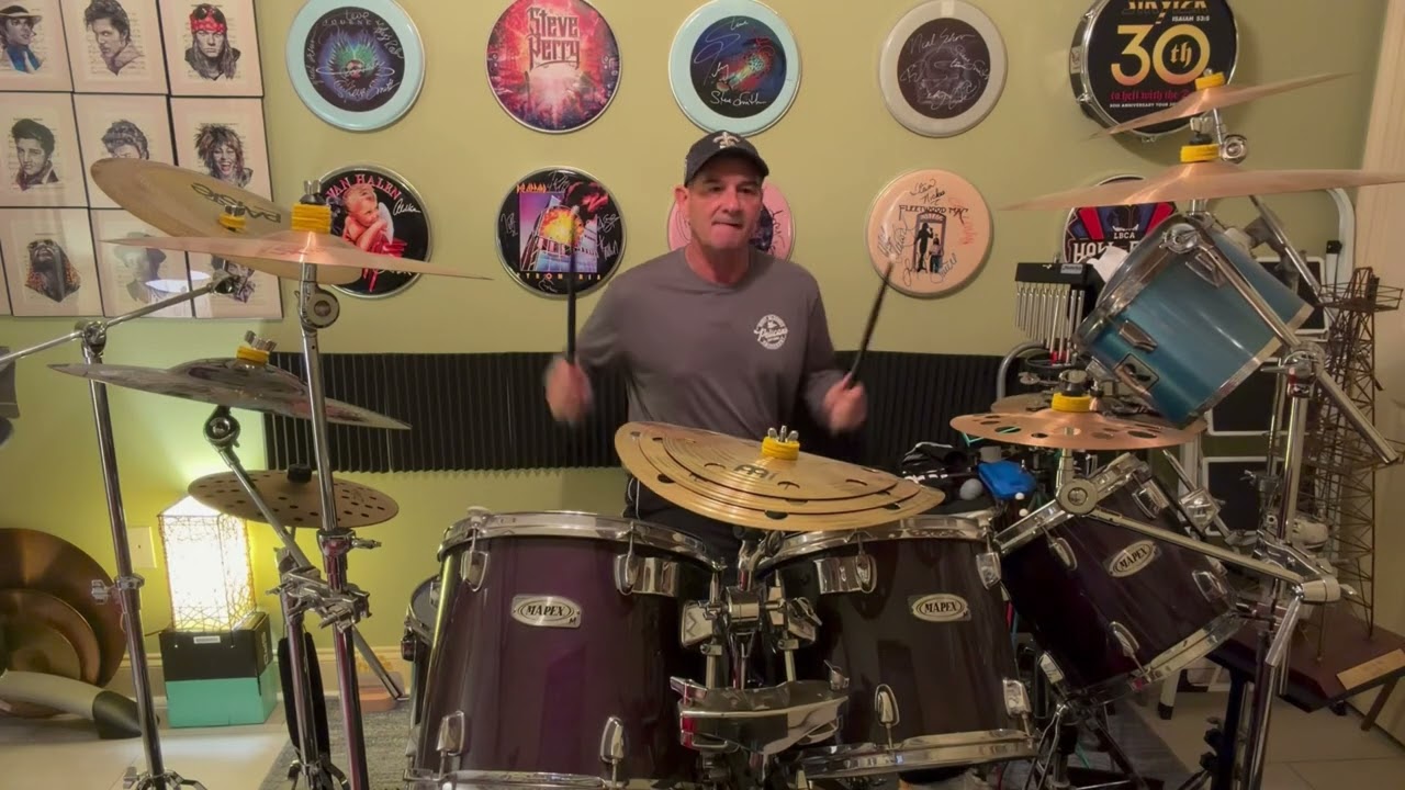 “ROCK AND ROLL HOOCHIE KOO”  Drum Cover (Rick Derringer 1973)