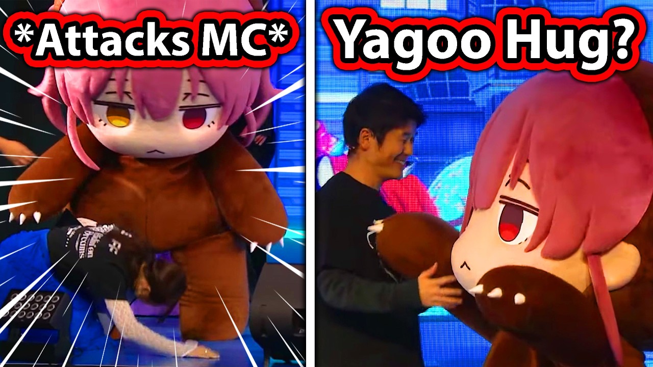 Kumarine Being A Menace to Hololive MC at Hololive Expo is TOO CUTE 【Hololive】