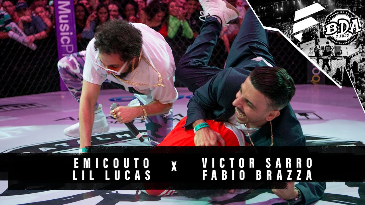 EMICOUTO e LIL LUCAS X VICTOR SARRO e FABIO BRAZZA | BDA 3 ANOS