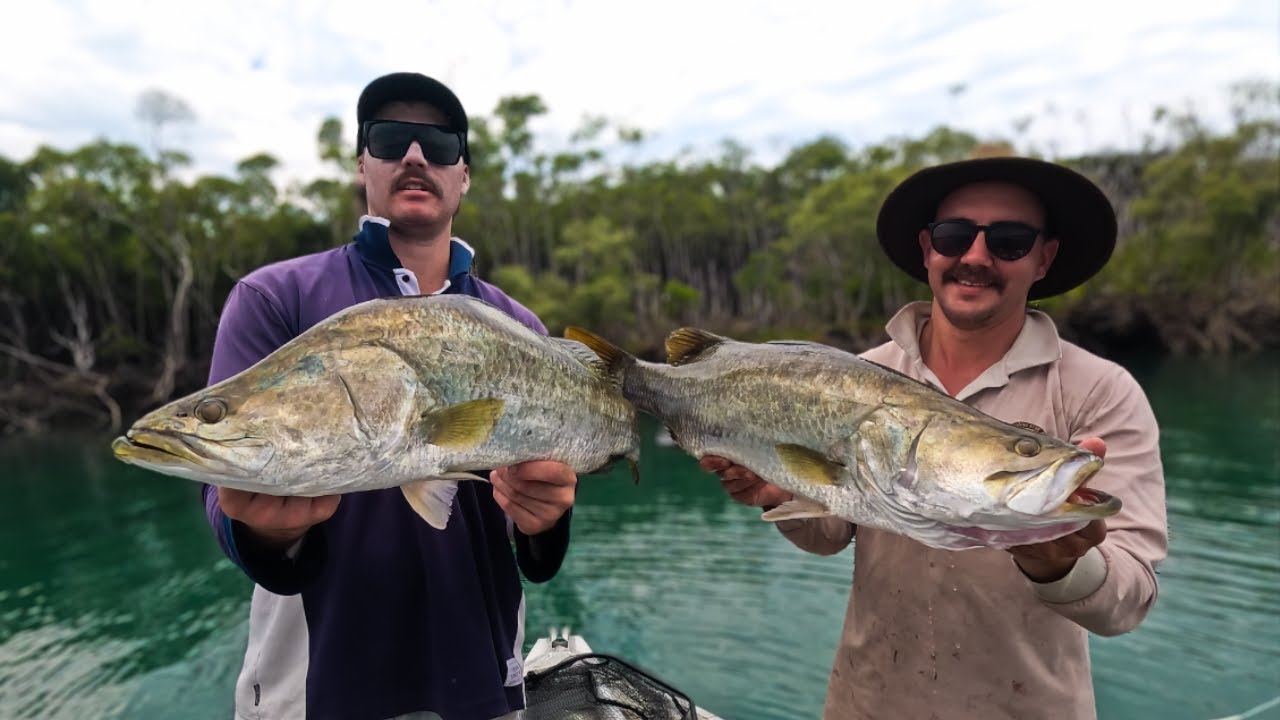 CATCHING MY FIRST BARRAMUNDI