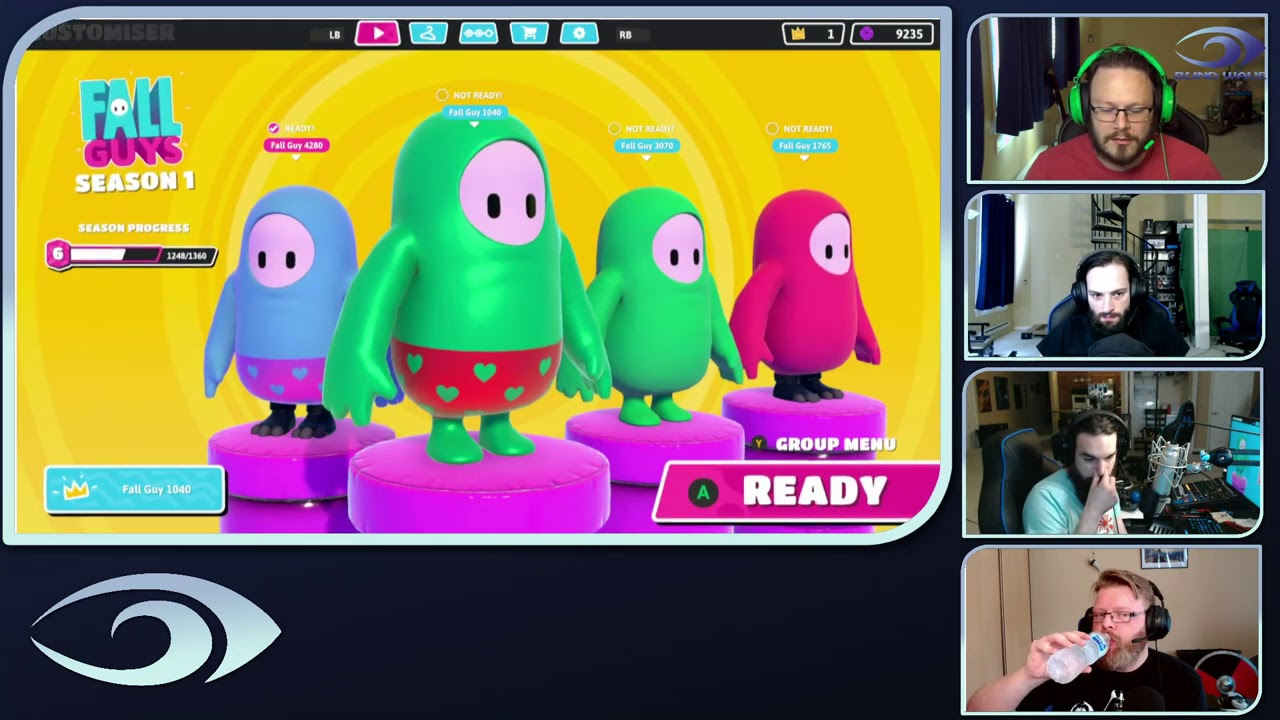 Learning to Play Fall Guys FULL STREAM #1