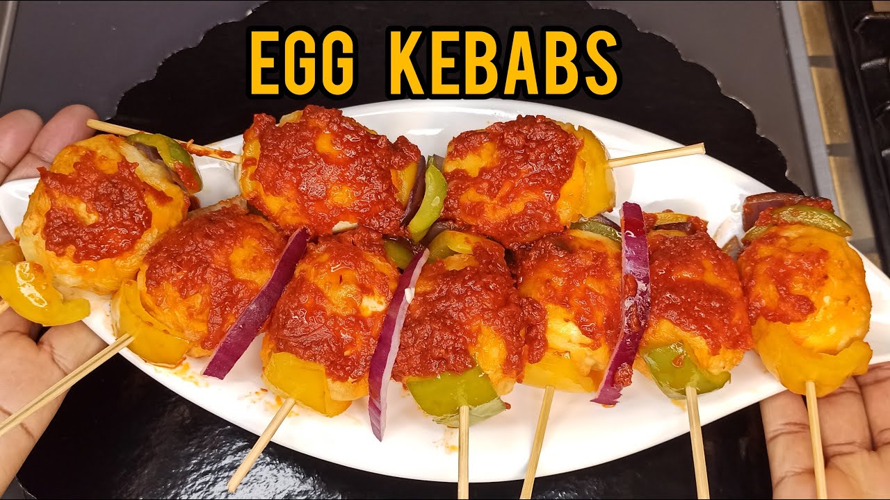 How To Make EGG KEBABS