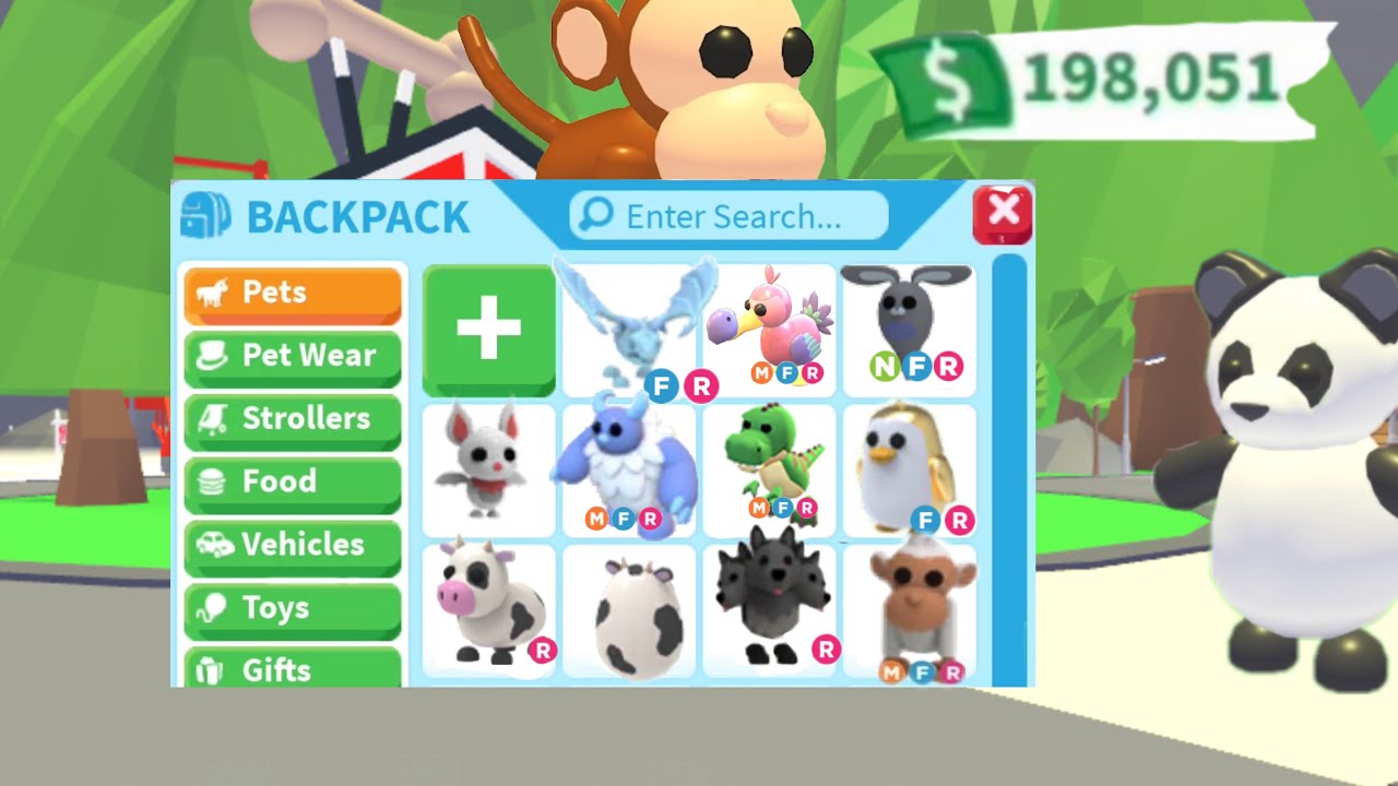 TRADEANDO PET EN ADOPT ME