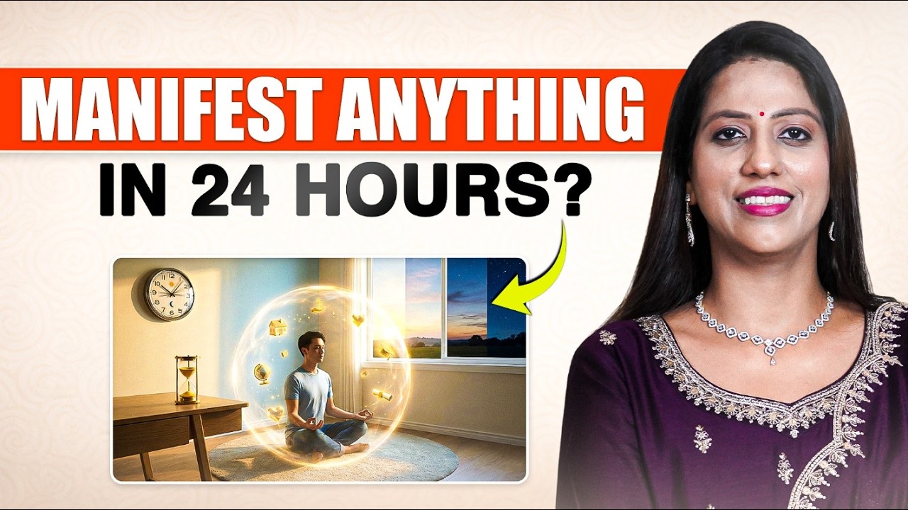 I Tested the Fastest Manifestation Technique for 24 Hours? (The Truth) | Dr Karishma Ahuja