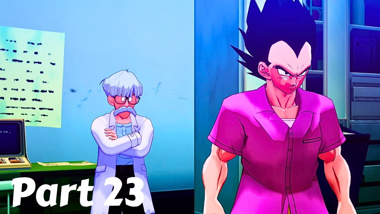 Dragon Ball Z Kakarot Gameplay Walkthrough Part 23 - Training For The Androids