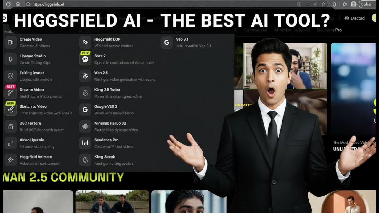 HiggsField AI Pro version - Complete Tutorial with Demo Examples | Features, Credits, Pricing