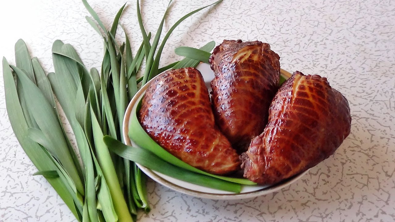 Копчение куриных бедрышек (рецепт).