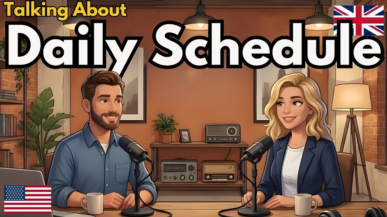 Talk About Your Daily Schedule in English | Real Conversation Practice