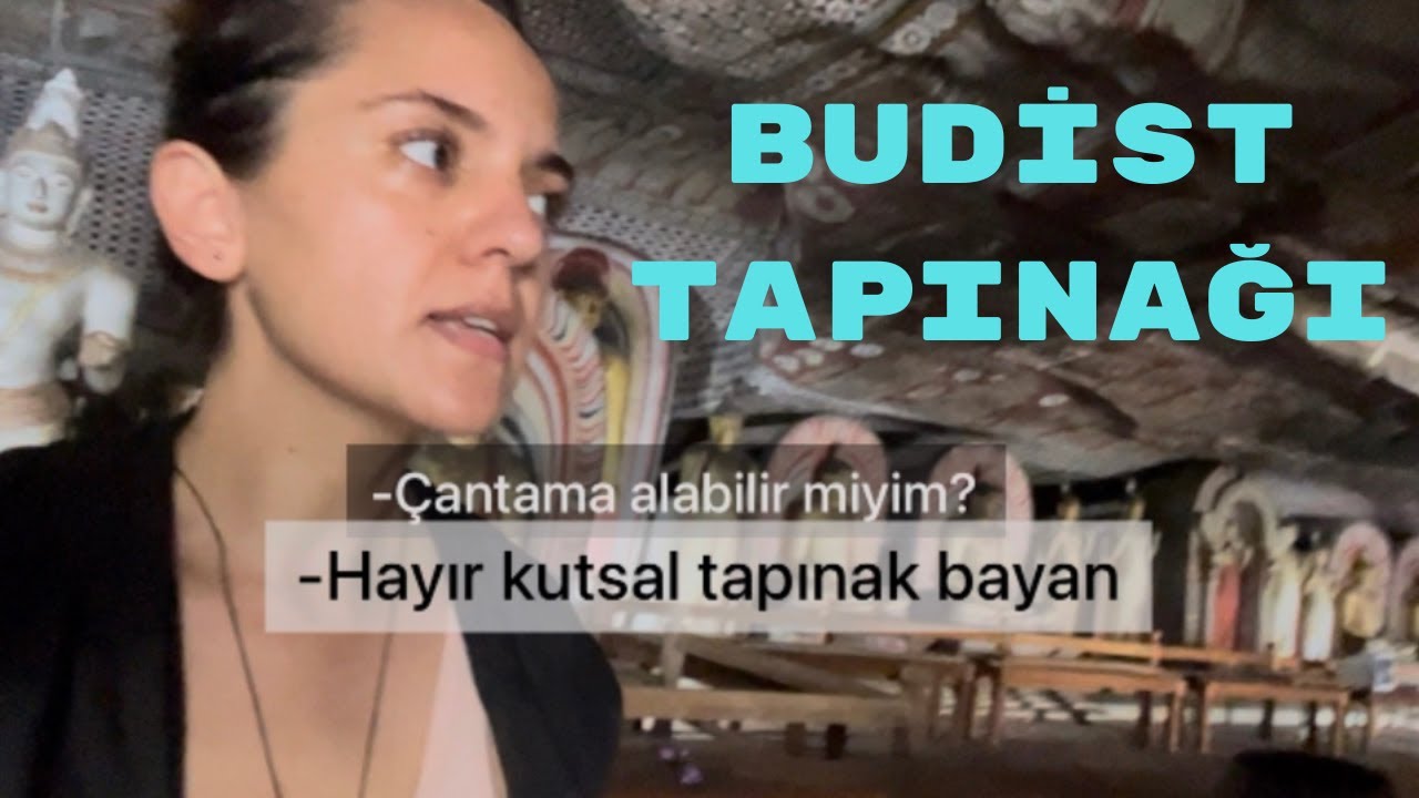 Gerçek Budizm Bu Mu? Budist Tapınak Geziyoruz - Sri Lanka Dambulla Mağara Tapınağı