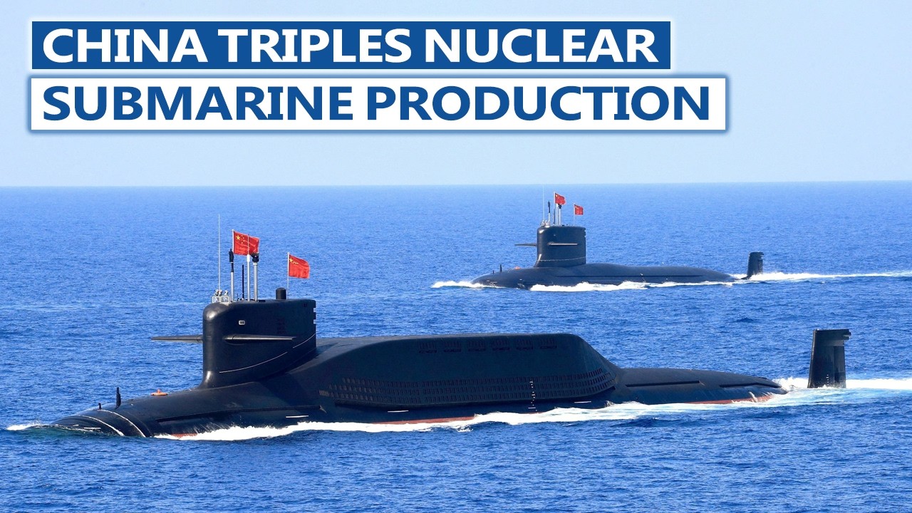 Почему ВМС Китая утроили производственные мощности по выпуску атомных подводных лодок!
