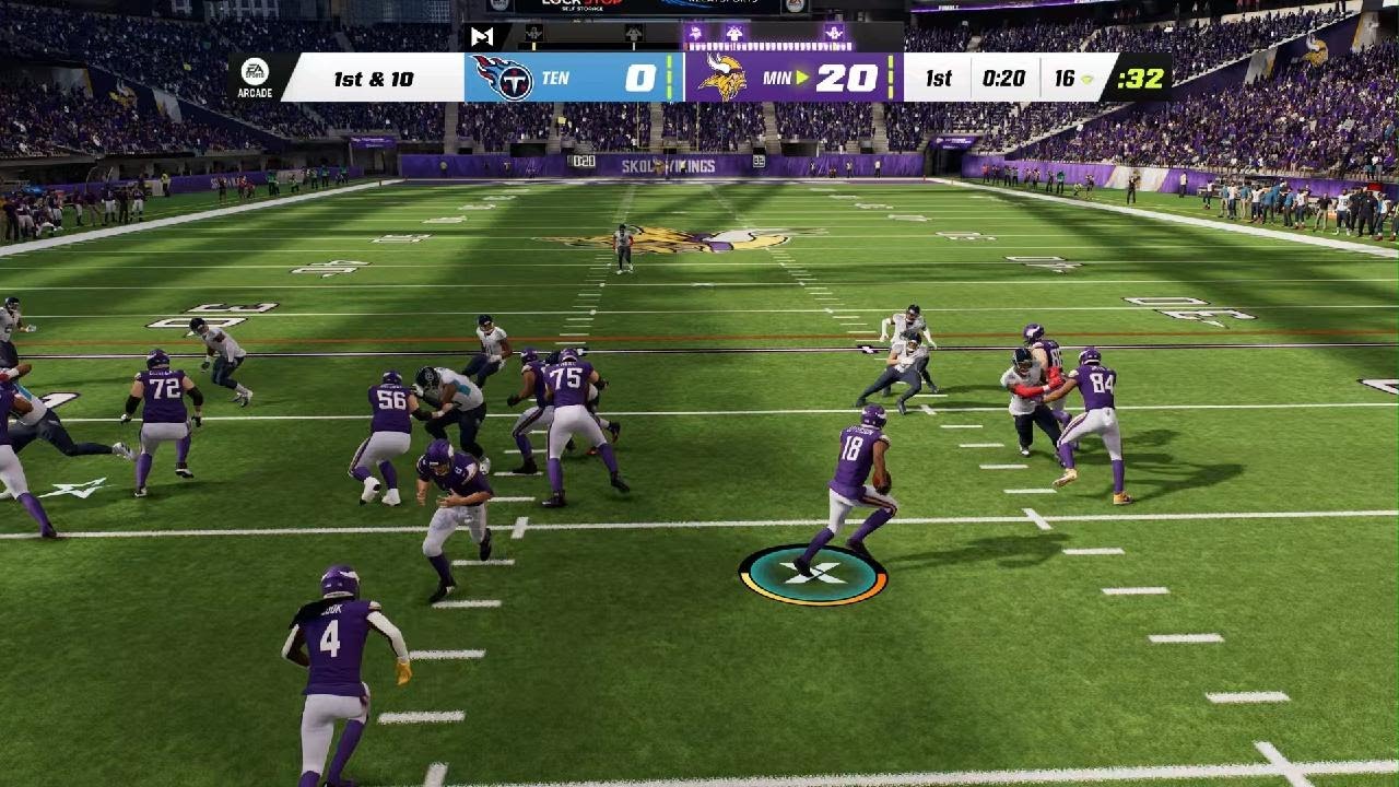 Madden 23 Justin Jefferson Griddy highlight