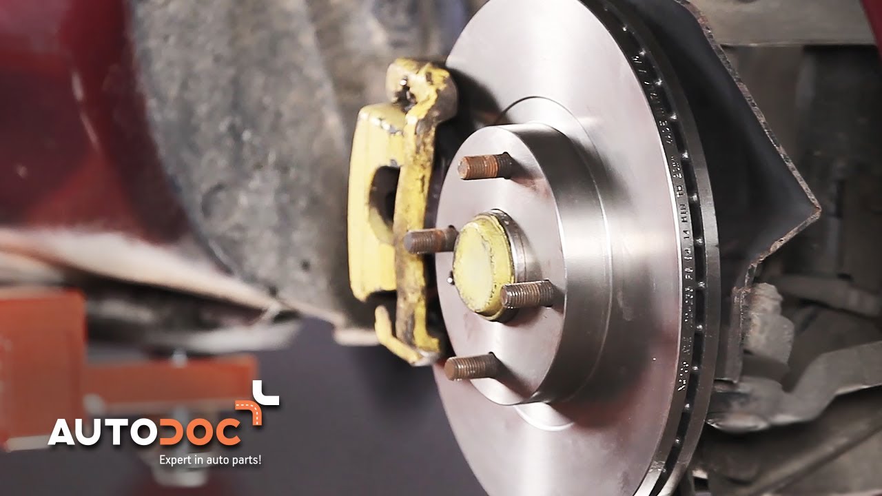 How to change front brake discs and brake pads MAZDA MX-5 TUTORIAL | AUTODOC