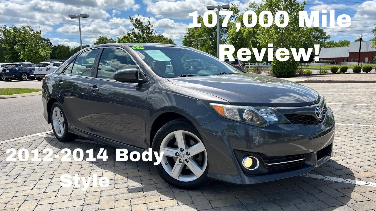 2014 Toyota Camry SE 2.5 POV Test Drive & 107,000 Mile Review (2012-2014)