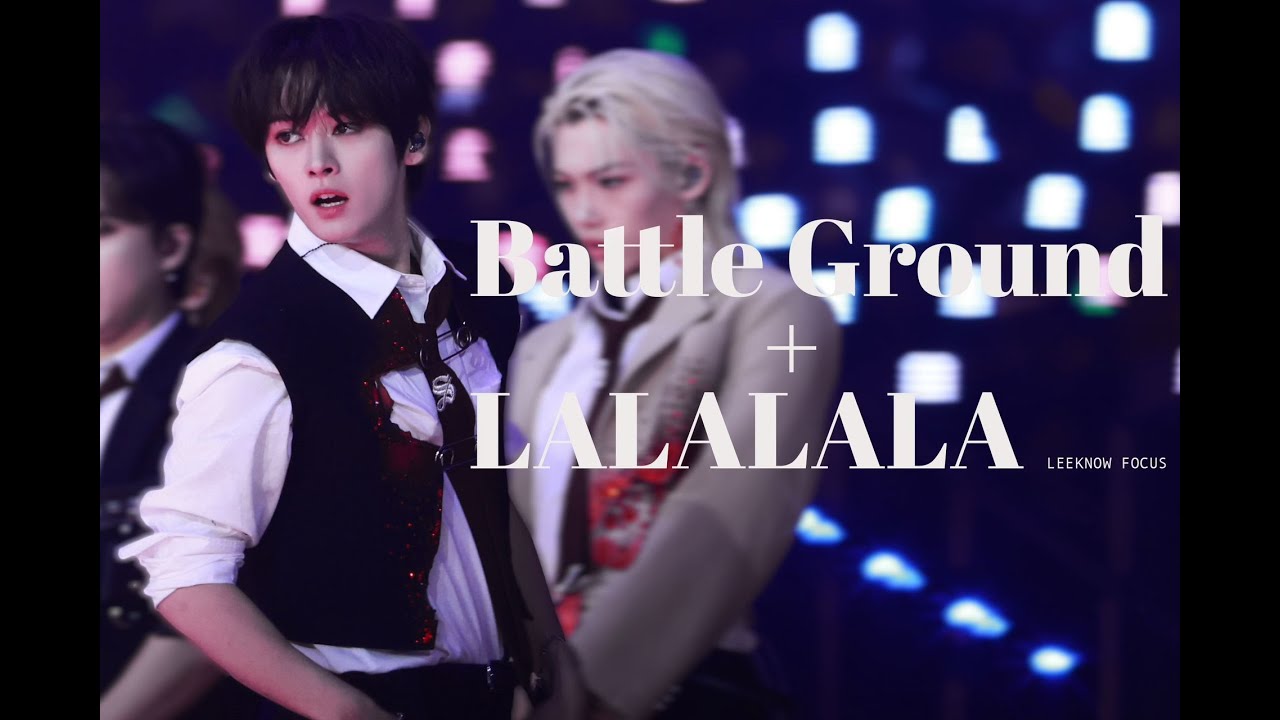 231225 SBS가요대전 Battle Ground+LALALALA 리노 직캠 Straykids LEEKNOW
