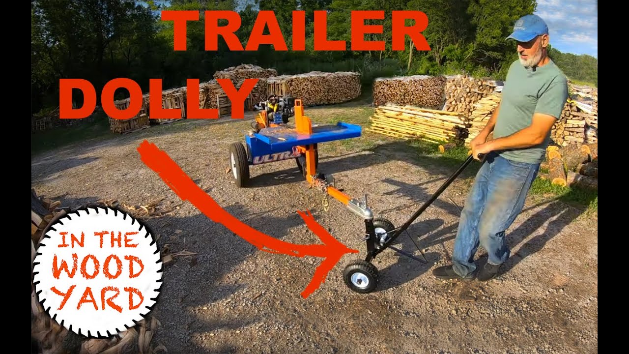 Trailer Dolly! - Helps move trailers AND my wood splitter! - #362