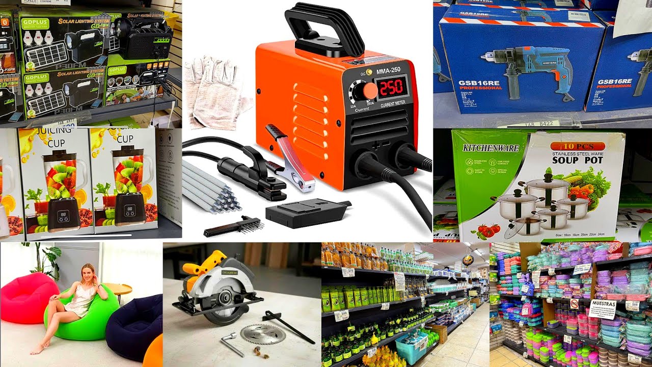 Mega Tienda CHINA MAS BARATA 😱 Herramienta ELECTRICAS / COCINA /  SILLONES / ELECTRODOMÉSTICOS 