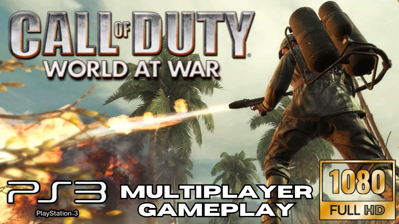 Call of Duty World at War Multiplayer Gameplay | September 2024 | PS3 Games | No Commentary Gaming
