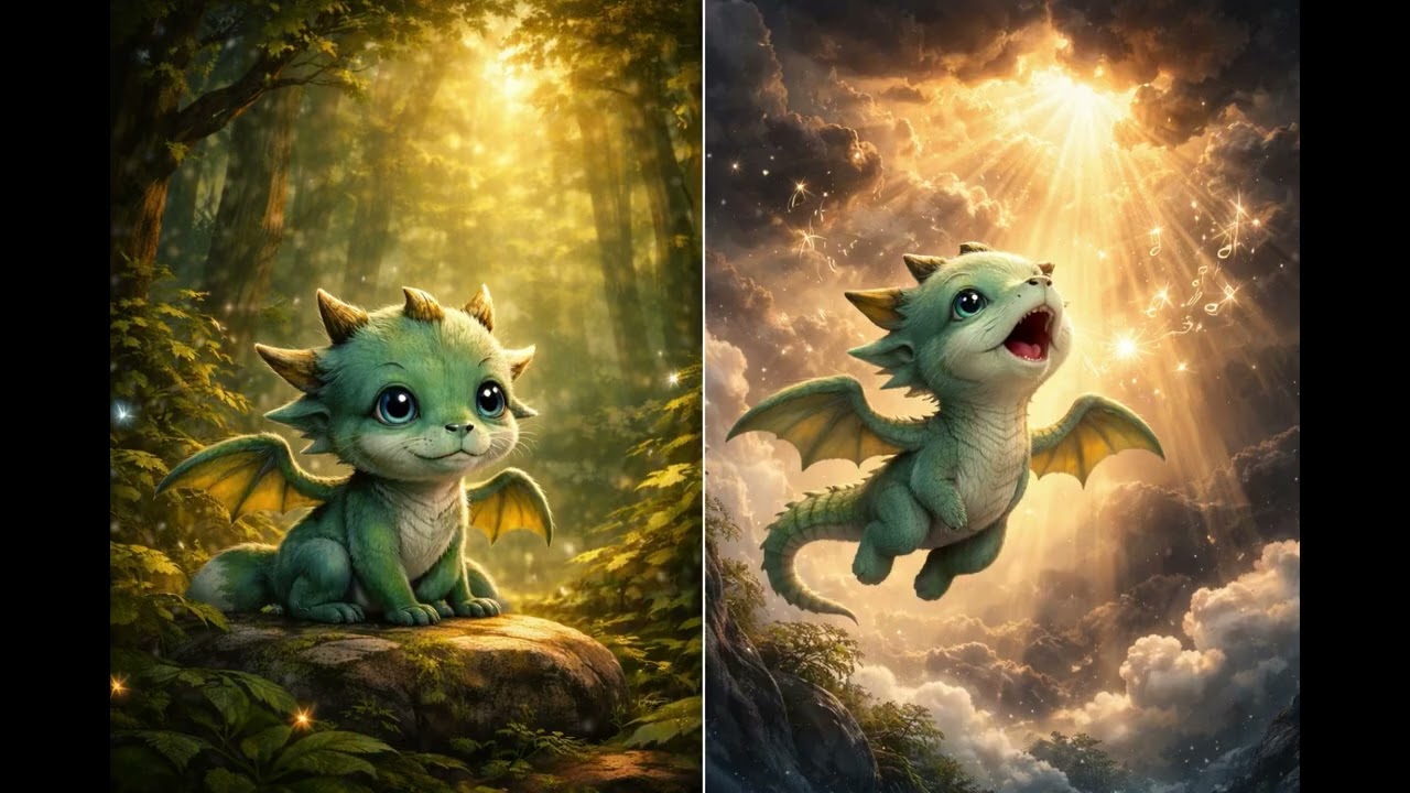 Der kleine Drache ohne Feuer | A2/A1 German Story for Shadowing