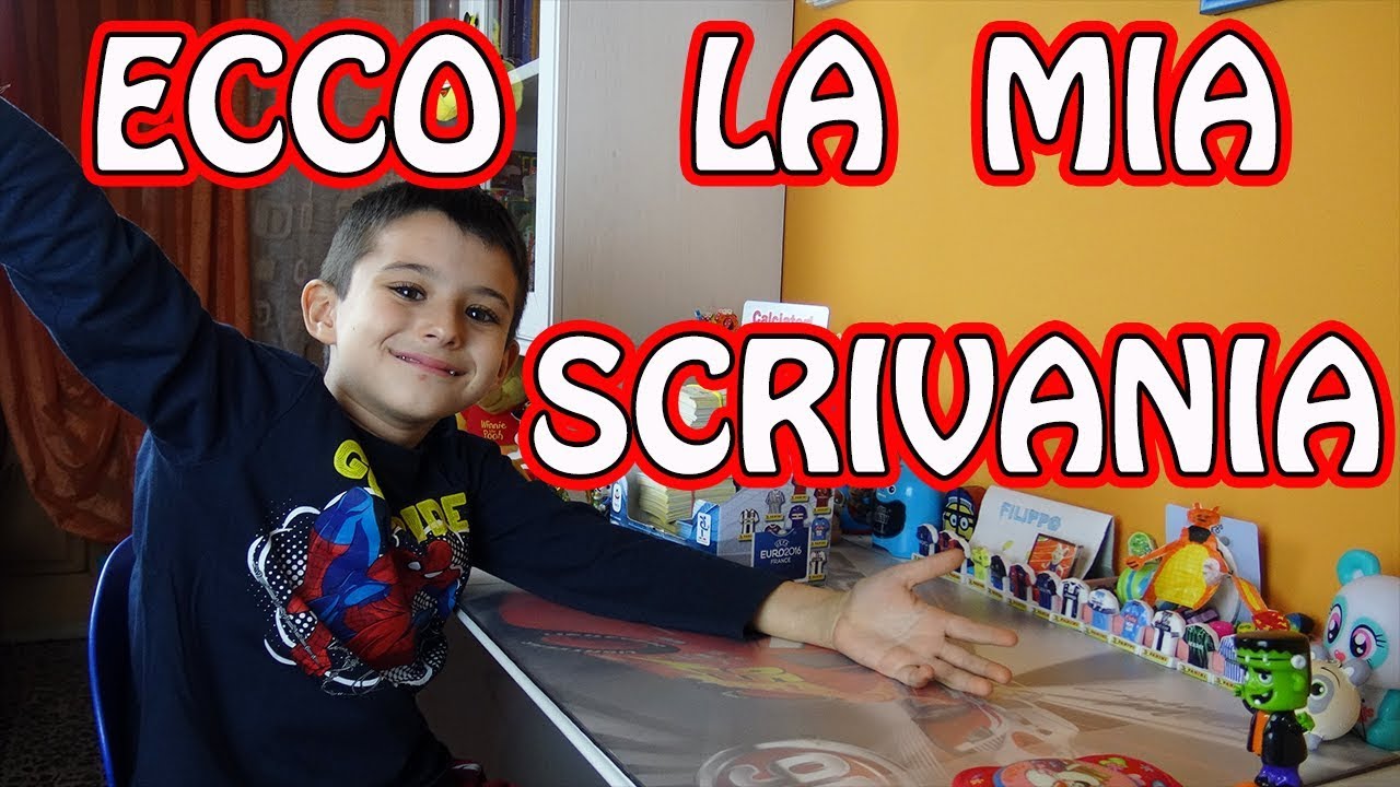 COSA C'E' SULLA MIA SCRIVANIA - Desk Tour Pippo