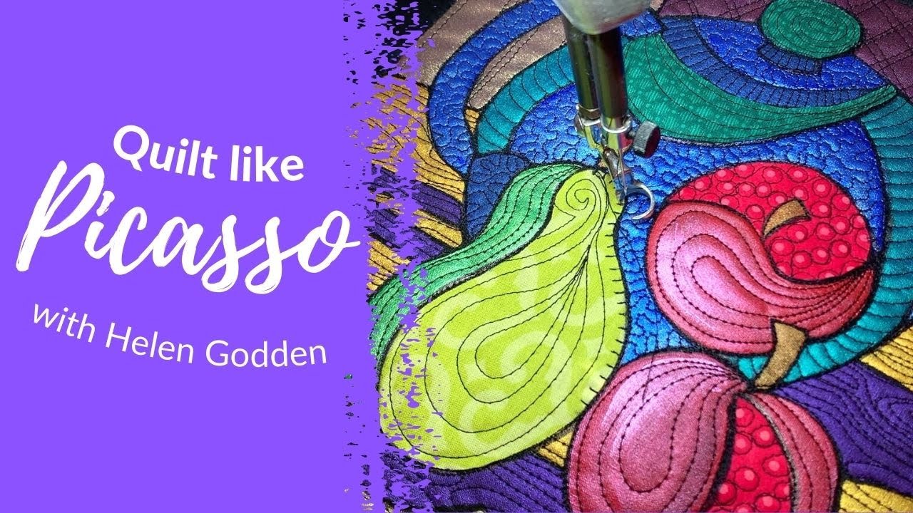 How to Quilt like Picasso | Free-Motion Quilting with Helen Godden