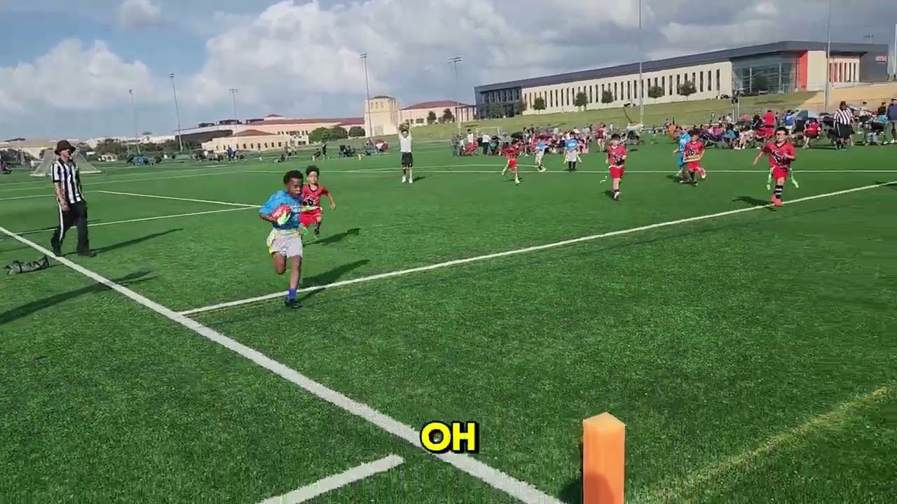 Game 1 7u Flag Football San Antonio Alamo League