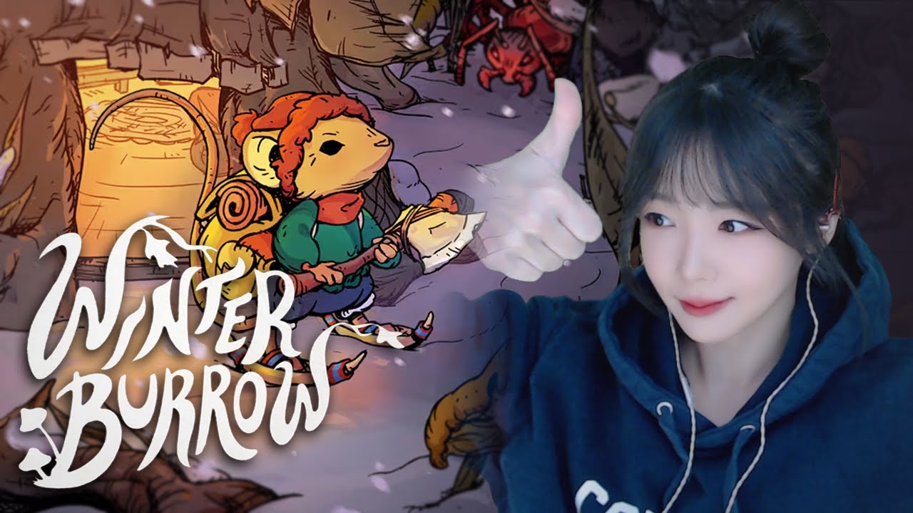 도시 쥐의 겨울나기! 힐링 생존게임☃️ 윈터 버로우 Winter Burrow