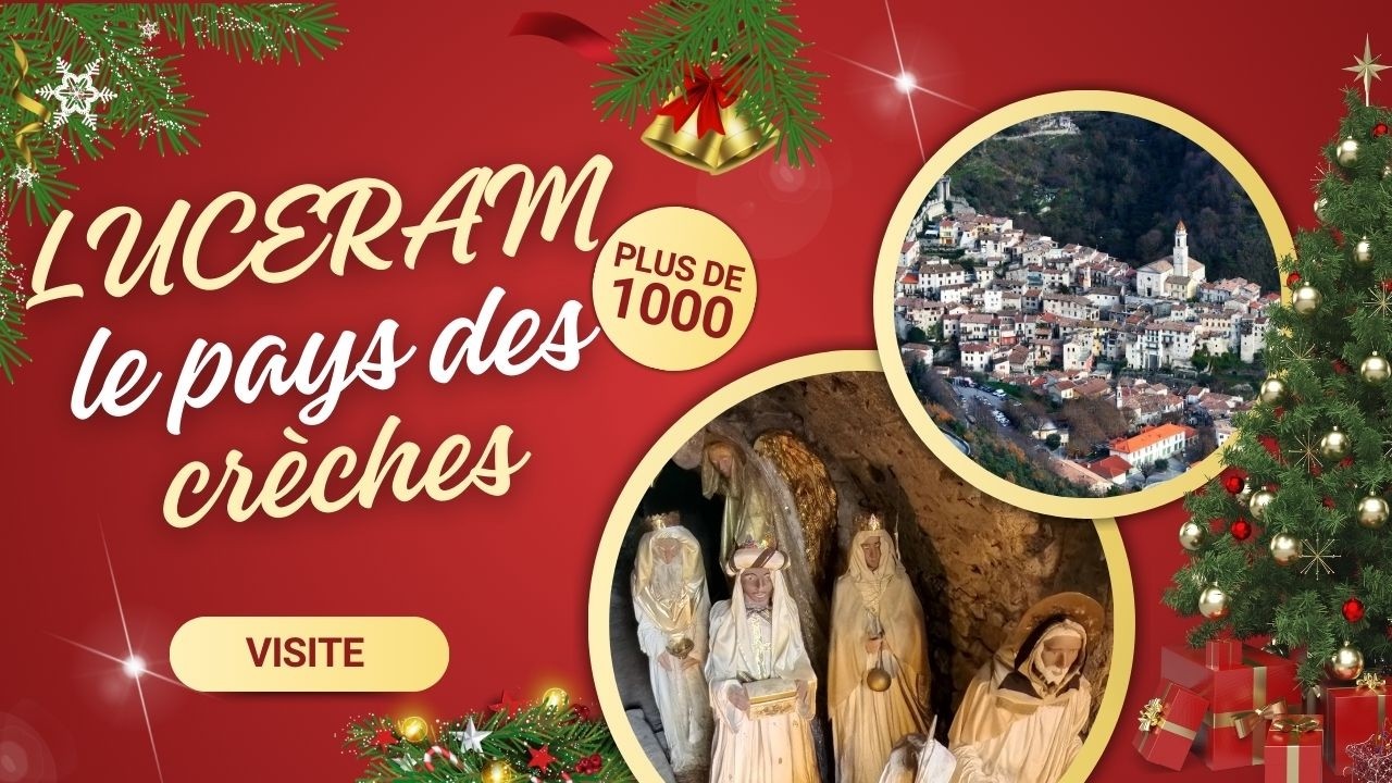 LUCERAM, déambulation dans le village aux 1000 crèches