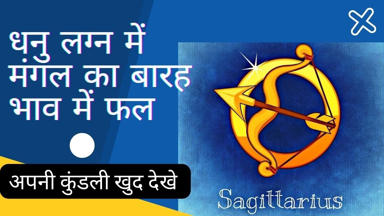 धनु लग्न में मंगल का फल  - ज्योतिषाचार्य युगवीर जैन