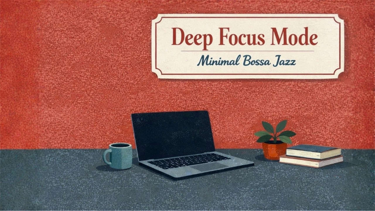 Deep Focus Mode (Full Album) | Minimal Bossa for Flow State, Coding & Deep Work