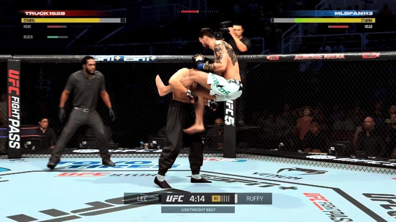 Styling on Bruce Lee w/Ruffy