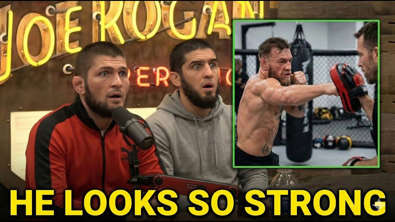 Islam And Khabib STUNNED by Conor McGregor&rsquo;s Scary Training Footage Ahead of White House Event!