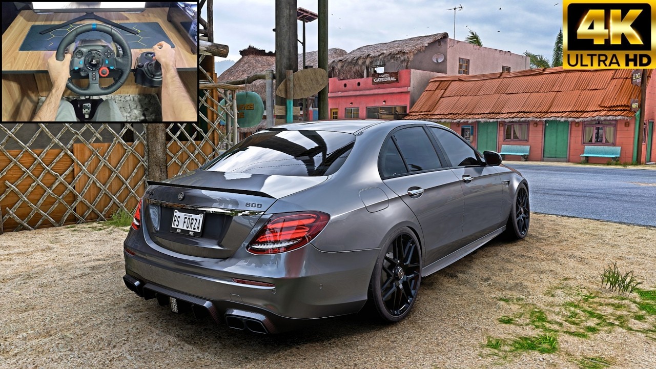 966HP Mercedes-AMG E63 S | Forza Horizon 5 | Logitech G29 Steering wheel