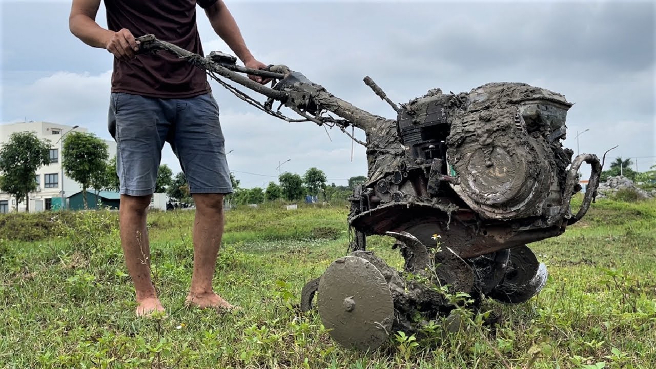 Fully Restoration Of KUBOTA Mini Cultivator // Great Recovery: Bringing Hope To Impoverished Farmers