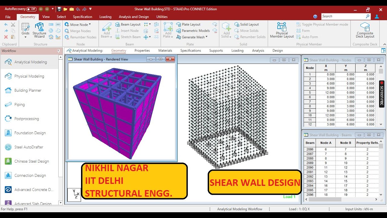 22. DESIGN OF SHEAR WALL [ IIT Delhi ]