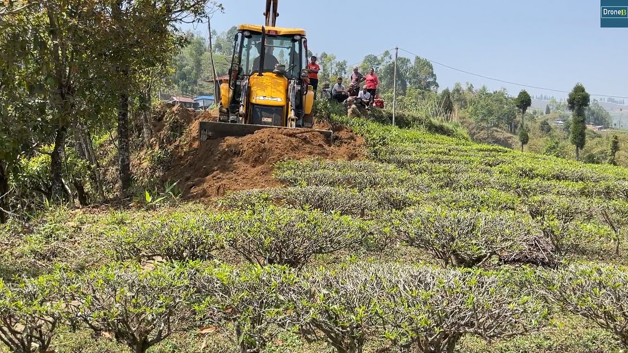 Long-awaited Hillside Road-Part 3-Completion for Hilly Villagers with JCB Backhoe