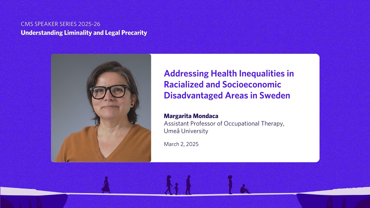 Addressing Health Inequalities in Racialized and Socioeconomic Disadvantaged Areas in Sweden