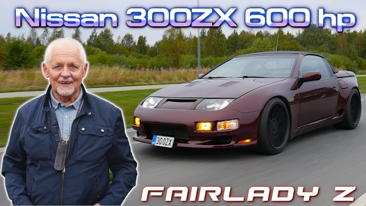В 70 лет на Nissan 300ZX Fairlady 600 л.с. Обзор и история уникального автомобиля. [Eng Sub]