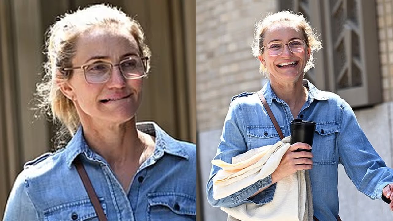 52 Year Old Cameron Diaz Is UNRECOGNIZABLE in Makeup-Free Photos