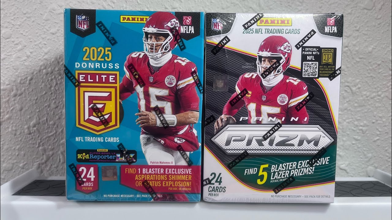 2025 NFL PRIZM vs DONRUSS😎😎