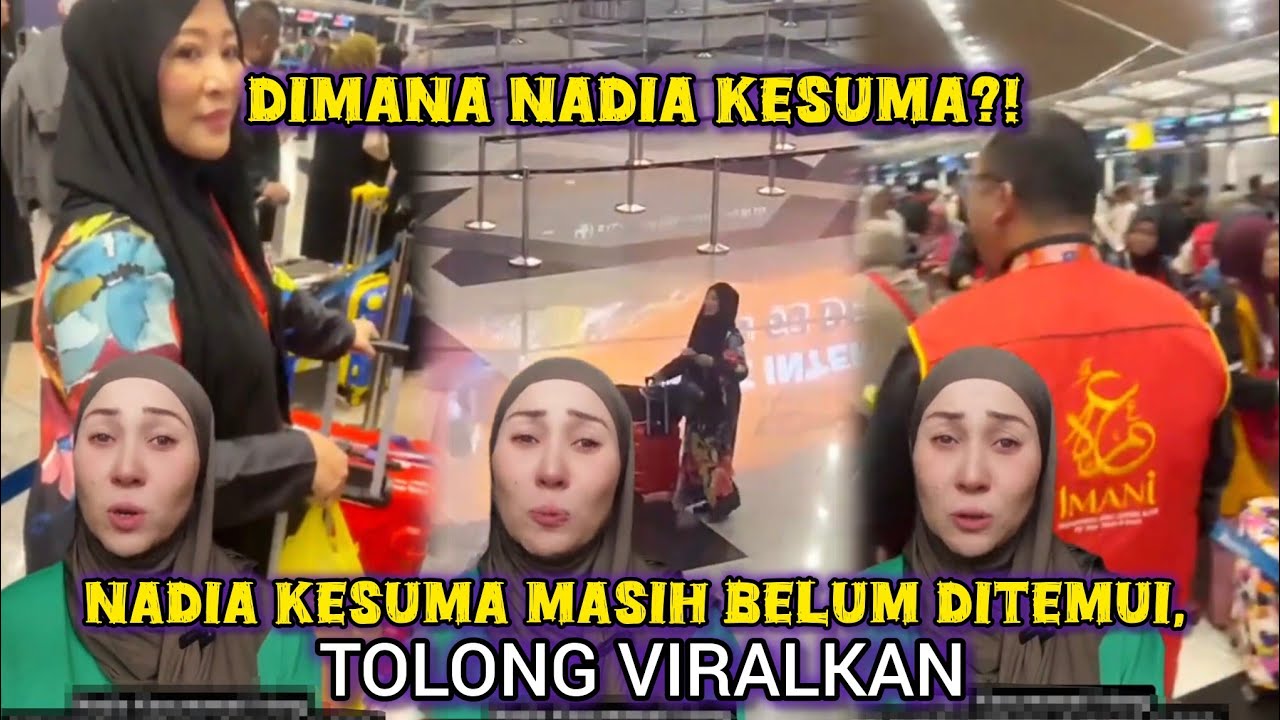 YAYA MAEMBONG MERAYU MINTA BANTUAN PEMPENGARUH,ARTIS & ORANG RAMAI VIRAL KES KEHILANGAN NADIA KESUMA