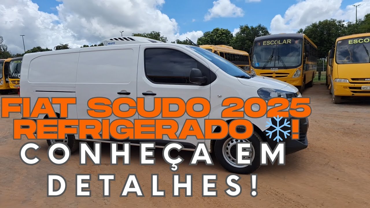 🚛 Fiat Scudo 2025 Refrigerado ❄️! Conheça em Detalhes!