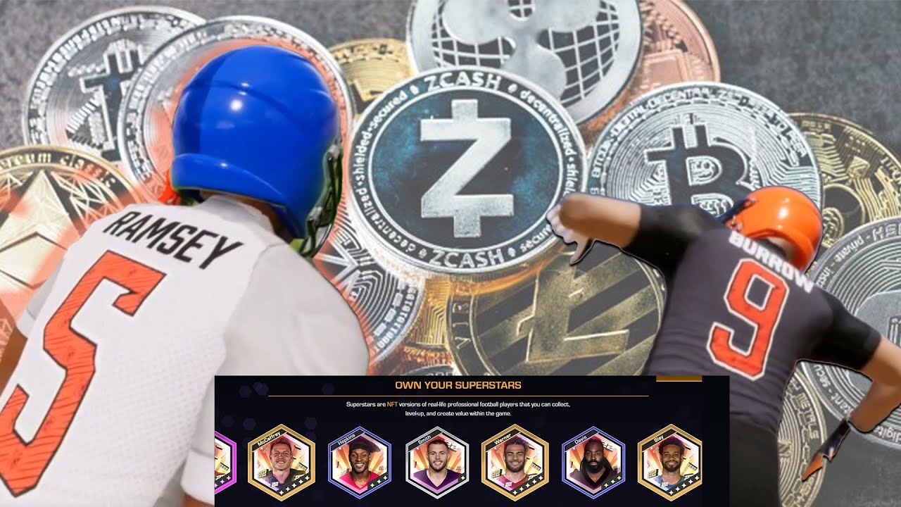 Learn about the NEW NFL Game that is using NFT's and Crypto!