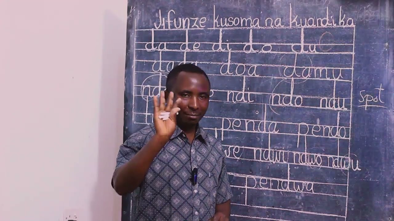kusoma na kuandika darasa la kwanza na pili. Learn to Read and Write  Swahili  Syllables.