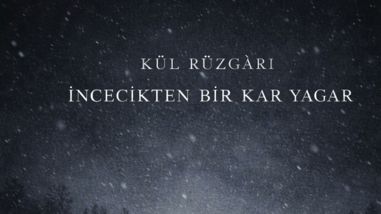 İncecikten Bir Kar Yağar | Kül Rüzgârı Yorumu (AI Cover) Versiyon 2