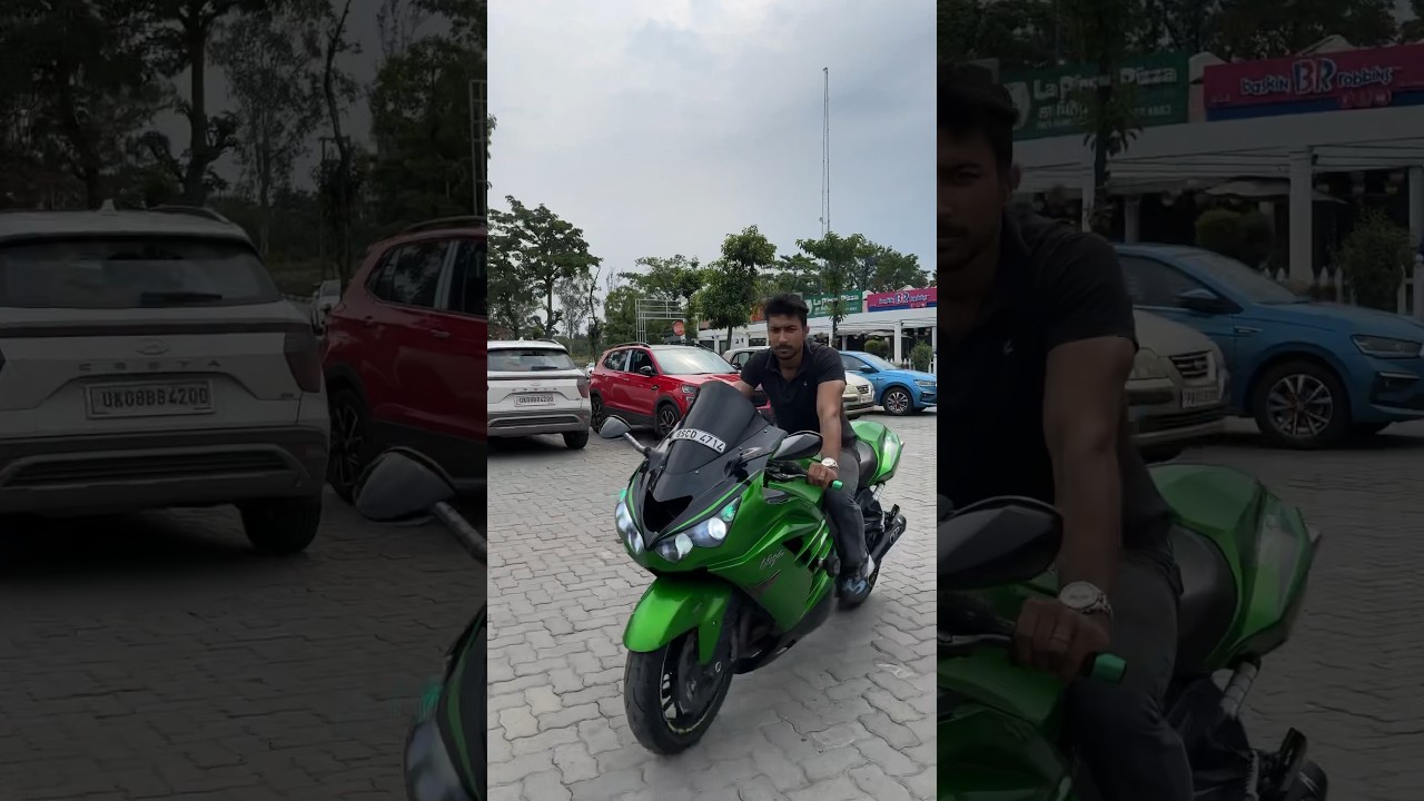 Kawasaki ZX 14R Full System Exhaust Sound Check 😮‍💨
