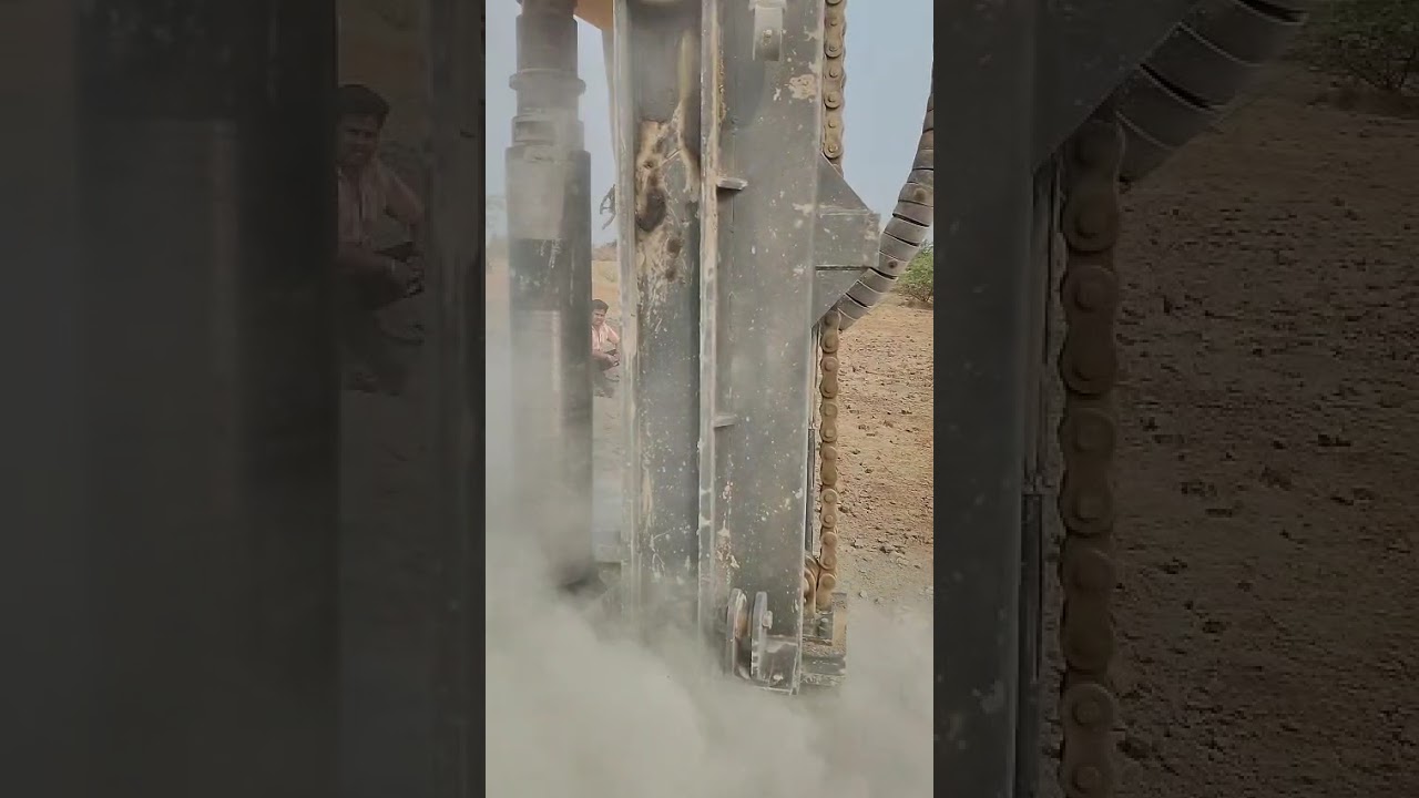 PILE WORK BY DTH MACHINE 
