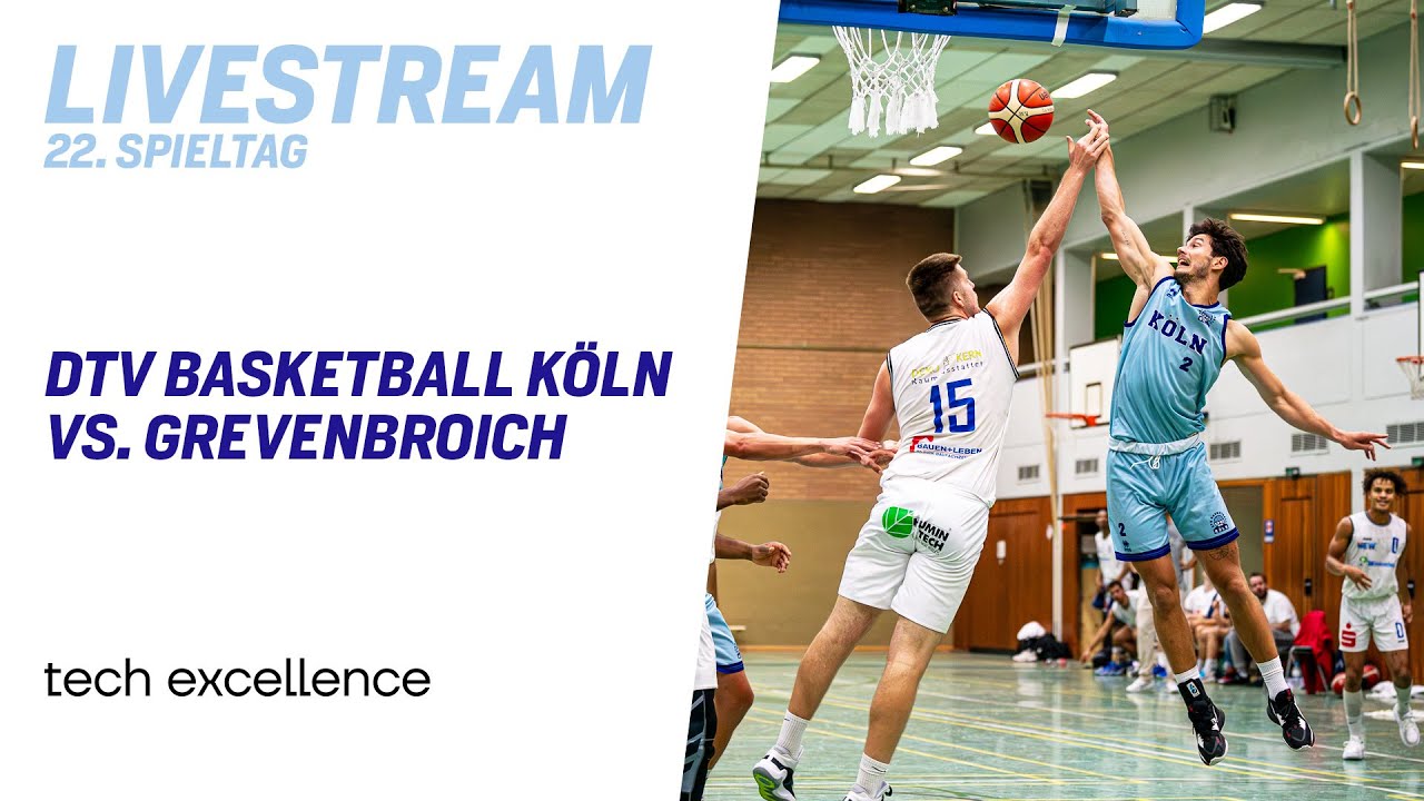 DTV Basketball Köln vs. Grevenbroich (22. Spieltag Regionalliga-West 2023/2024)