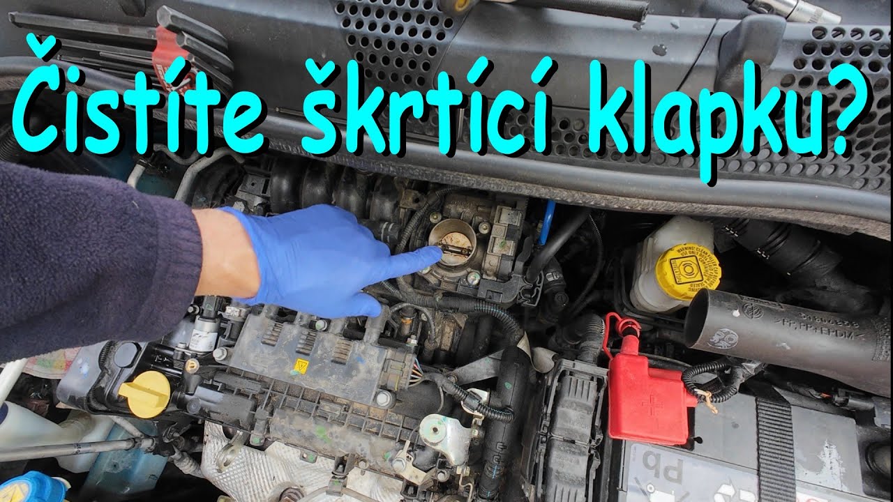 Čištění škrtící klapky = za 5 minut hotovo / throttle valve cleaning in 5 minutes