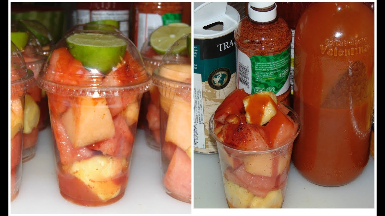 Vasitos De Fruta Picada para Fiestas \ Para Vender!!!