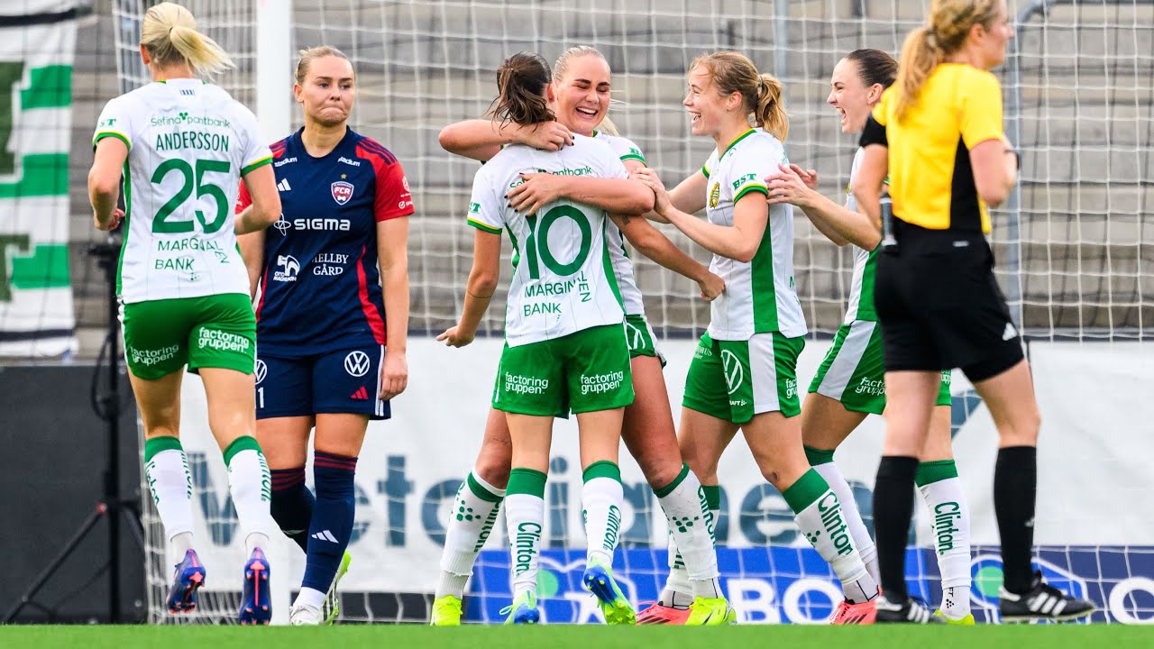 HÖJDPUNKTER | Rosengård 2-3 Hammarby | OBOS Damallsvenskan 2024